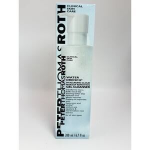 Peter Thomas Roth Water Drench Hyaluronic Cloud Gel Cleanser ~ 6.7oz ~ Brand New